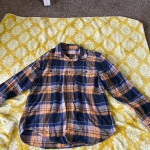 Flannel button down